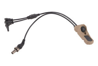 Unity Tactical Axon Sync dual switch in flat dark earth for surefire and dbal devices